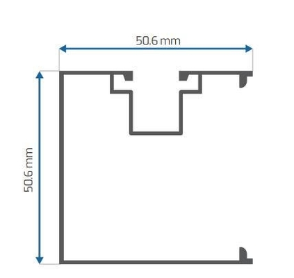 Mexico Vensters en deuren Aluminium extrusieprofielen Anodiserende poedercoating Mill Afwerking