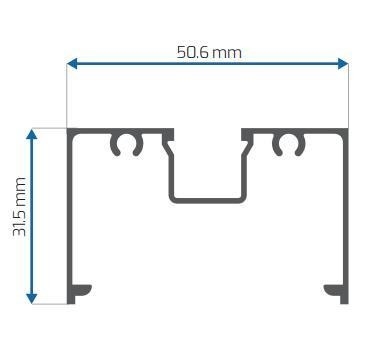 Mexico Vensters en deuren Aluminium extrusieprofielen Anodiserende poedercoating Mill Afwerking