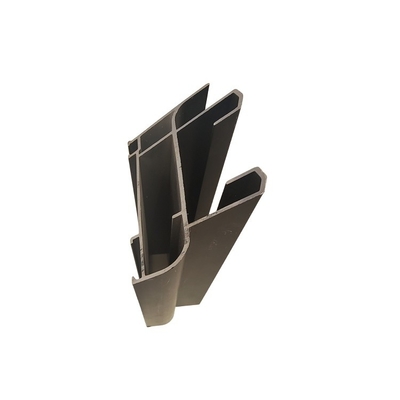 Wanddikte Min 0.3mm-Max Aluminium Zebra Roller Curtain Rail voor gordijn decoratie