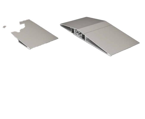 Poedergecoate profielen van aluminium lamellen voor zonnebrekers en blinds in Europa