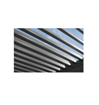 Temperatuur T3-T8 Luwered Pergola Aluminium Gazebo met verstelbaar dak door Shengxin Aluminium
