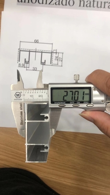 2023 Aluminium schuifdeur- en vensterraam Extrudeerde aluminiumprofielen Lengte 5,8-6,0M