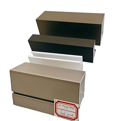 6063 T5 Aluminium-extrusioprofiel voor vierkante vensterprofielen in en op maat gemaakte kleuren