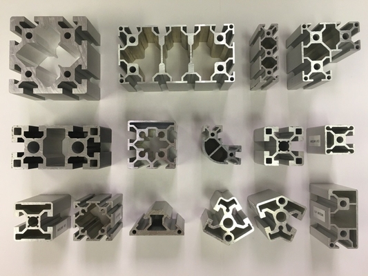6063 T5 Aluminium-extrusioprofiel voor vierkante vensterprofielen in en op maat gemaakte kleuren