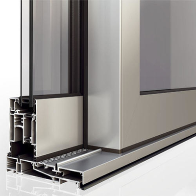 Polymer deur type 6063 Aluminium profielen voor binnenplaats Aluminium profielen de Aluminio