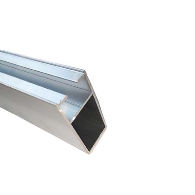 Aluminiumprofiel Zwart Anodiserend Kleur Rechthoek Kiosk Profielen Aluminium voor het snijden