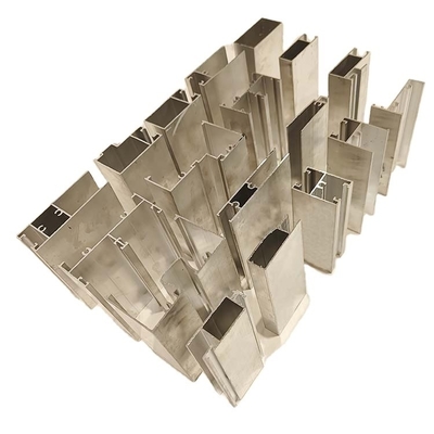 Verticale schuifvensters in Mexico Architecturale aluminiumprofielen met temperatuur T3-T8