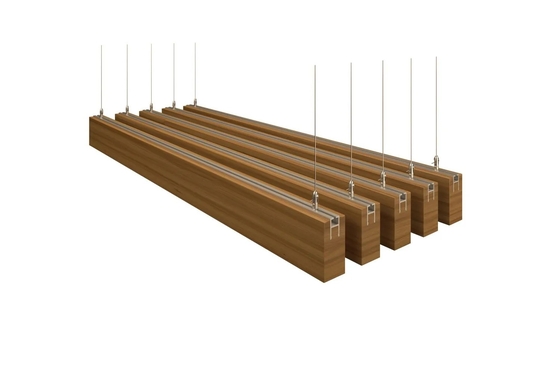 6063-T5 Frame Wood Pattern Building Aluminium extrusie met druk- en trekopening
