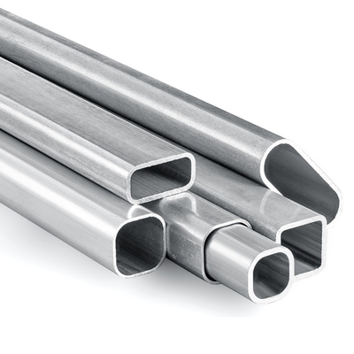 Circular Tube Extrusion Aluminium Profile in aangepaste lengte met aangepaste kleuren