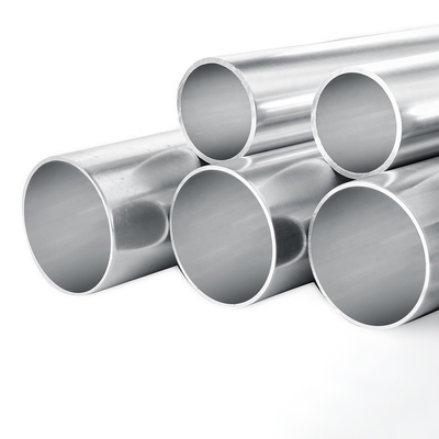 Circular Tube Extrusion Aluminium Profile in aangepaste lengte met aangepaste kleuren