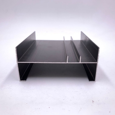 Gebouwbouw Venster en deur Aluminiumprofiel Custom Silver Anodizing Extrusion
