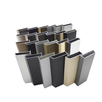 Aluminiumprofiel voor kasten, ramen en deuren Dikte 0,8 mm-2,0 mm Tolerantie ±3%