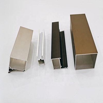 Schuifkast Aluminiumprofiel Grade 6000 Serie OEM ODM Decoratie Extrusie Frame