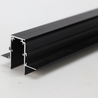 Shengxin poedercoating zwart aluminium profielen voor schuifglas deur in 6000 serie