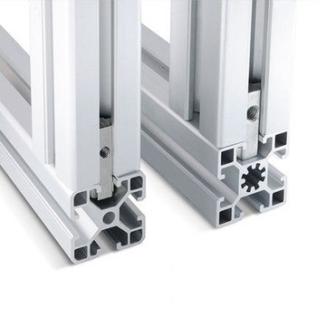 Shengxin 4040 2020 4545 4080 T Slot Zwart zilver geanodiseerde extrusie aluminium profielen