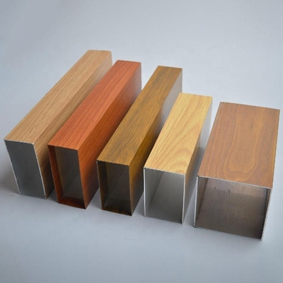 0.8mm-2.0mm Dikte Mill Finish 6063 Custom Aluminium Profiel voor deuren en ramen