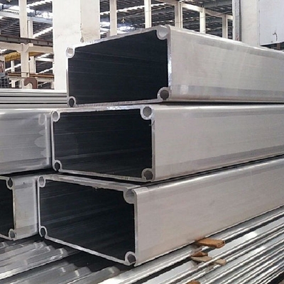 Aanpasbare aluminiumprofielen voor Duitse tent Tolerantie ± 1% Dikte 0,8 mm-2,0 mm
