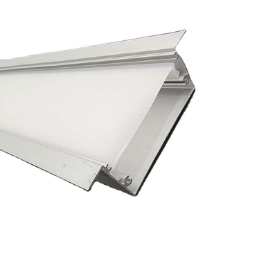 Hoekinstallatie Aluminium diffusor Extrudeerde kanaalprofiel voor aanpasbaar ontwerp