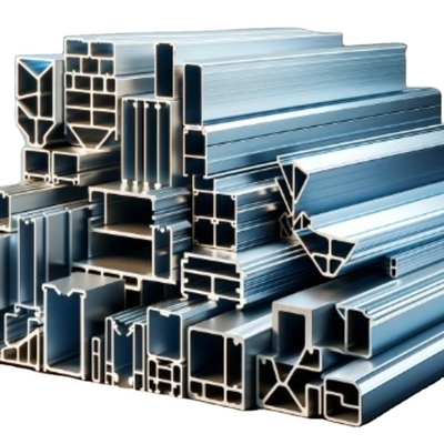 Temperatuur T3-T8 T V Slot Aluminium Extrusie Profiel voor op maat gemaakte bouwprofielen