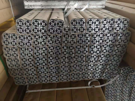 Temperatuur T3-T8 T V Slot Aluminium Extrusie Profiel voor op maat gemaakte bouwprofielen