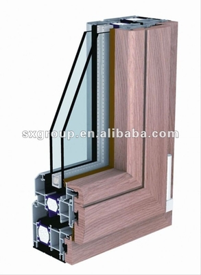 T3-T8 Temper thermische breuk Aluminium profiel draaibank deur en raam van Shengxin