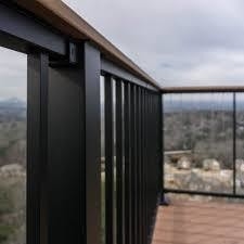 Extrudeerd aluminium U-kanaalprofiel voor balustrade van balkonen zonder raam van Shengxin