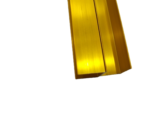 Gepersonaliseerd aluminiumprofiel voor garderobe glazen deur voor in architectonische gebouwen