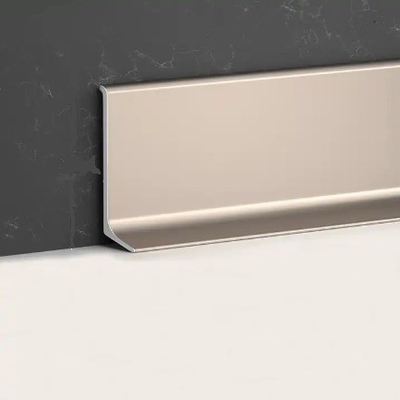 Stansboren Precison Snijden CNC Aluminium Baseboards Led Baseboard Voor Skirting Board