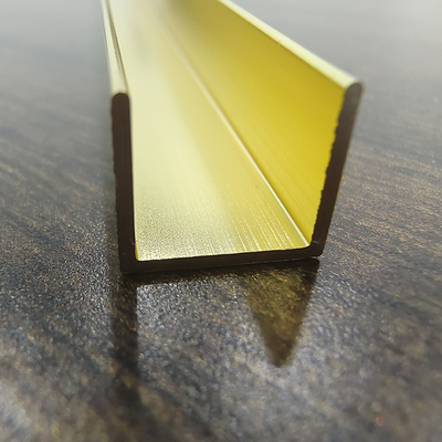 Goud en zwart aluminium decoratieprofielen voor schuifdeuren en kast veelzijdig