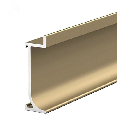 GB5237-2008 Standaard aluminium profiel voor LED-basebordvloerskirting