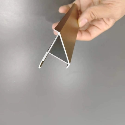 Moderne ontwerp aluminium tegel trim voor muur en vloer randen decoratie rand trim