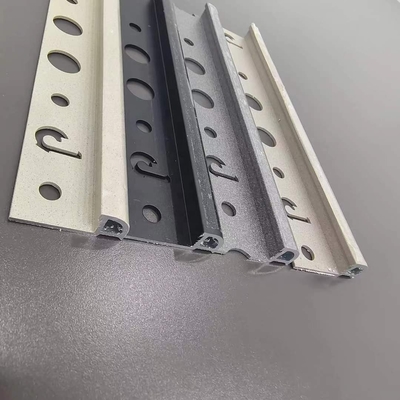 Moderne ontwerp aluminium tegel trim voor muur en vloer randen decoratie rand trim