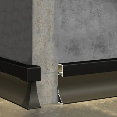 Aluminium-LED-profiel voor vloersoketten T3-T8 Temperatuur 0,3 mm-op maat gemaakte dikte