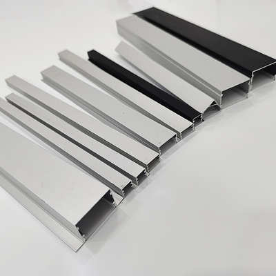 Aluminium-LED-profiel voor vloersoketten T3-T8 Temperatuur 0,3 mm-op maat gemaakte dikte