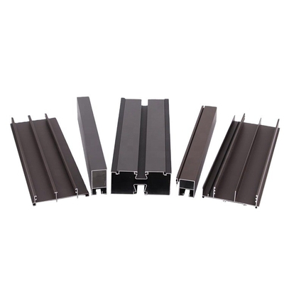 Bouwbouwbouwmaterialen 0,5-6,0M Lengte Buigbare aluminium venster sectie en frame