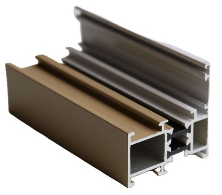 Bouwbouwbouwmaterialen 0,5-6,0M Lengte Buigbare aluminium venster sectie en frame