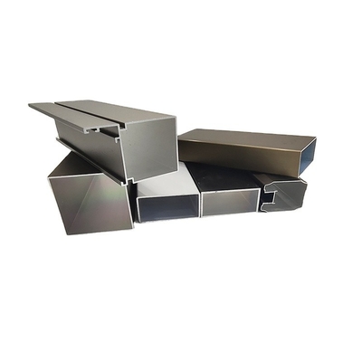 Gepersonaliseerde kleur 6063 geanodiseerd aluminium frame profiel voor ramen en deuren systeem