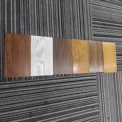 Houtgraan aluminiumprofiel voor op maat gemaakte gebouwconstructie ramen en deuren