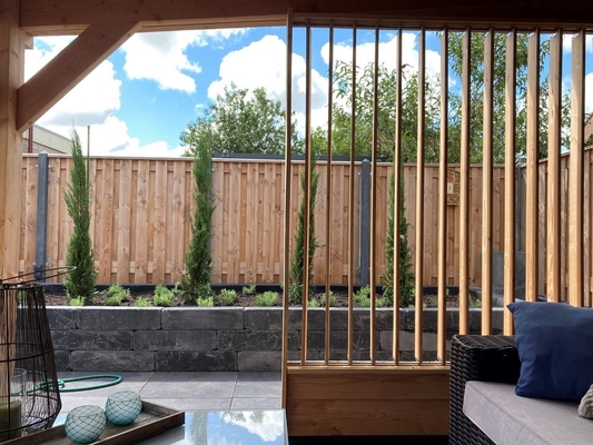Draaibare aluminiumplaten voor Garden 6000-serie