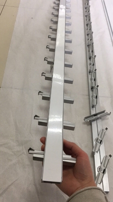 5.8-6.0M Lengte Aluminium hekpaneel Louver System Hardware Kit voor structuurprofiel