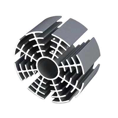 Zwart geanodiseerd aluminiumprofiel voor ramen en deuren Shengxin 6063 T5