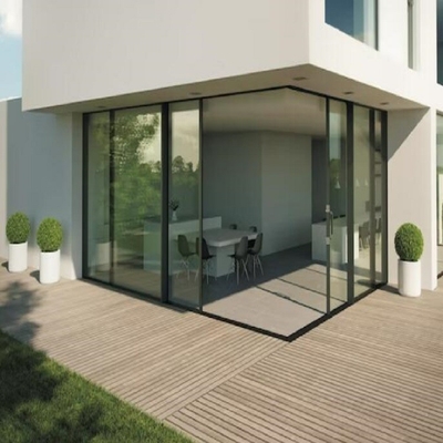 Aluminiumprofiel voor deuren en ramen Polymer Farmhouse Design Powder Coating