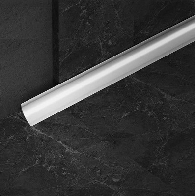 Ronde vorm van tegel Hoek Trim Aluminium met aangepaste kleur en precisie snijden
