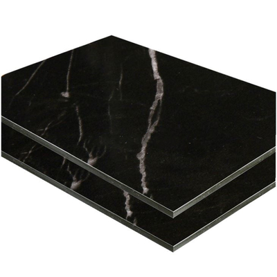 Gepersonaliseerde kleuren Aluminium legering deurmateriaal ACP wandpanelen voor externe toepassing