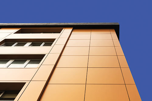 Gepersonaliseerde kleuren Aluminium legering deurmateriaal ACP wandpanelen voor externe toepassing