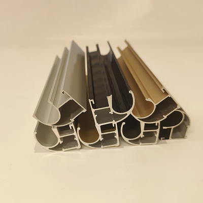 Hoge tolerantie aangepast T5 T6 6063 aluminium profiel voor kledingkast in verschillende kleuren