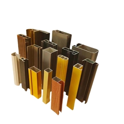 Lichte aluminium-extrusies met hoge sterkte voor hedendaagse gordijnwandprofielen
