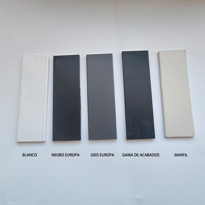 Aluminiumprofielen voor Mexico Afschermingen 6063 Aluminiumlegering Anodisatie en houtkorrels