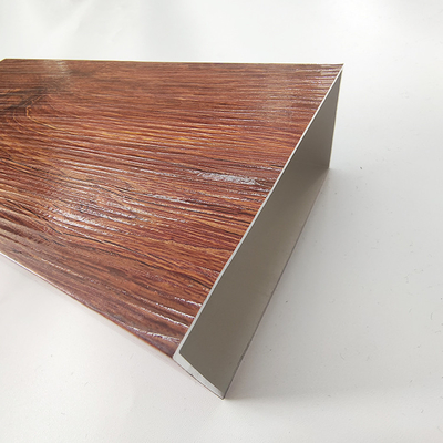 Op maat gesneden voor 3D hout aluminium profielen in vensterdeuren en geveloplossingen