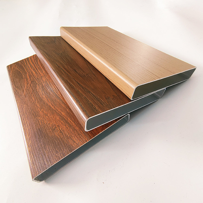 Op maat gesneden voor 3D hout aluminium profielen in vensterdeuren en geveloplossingen